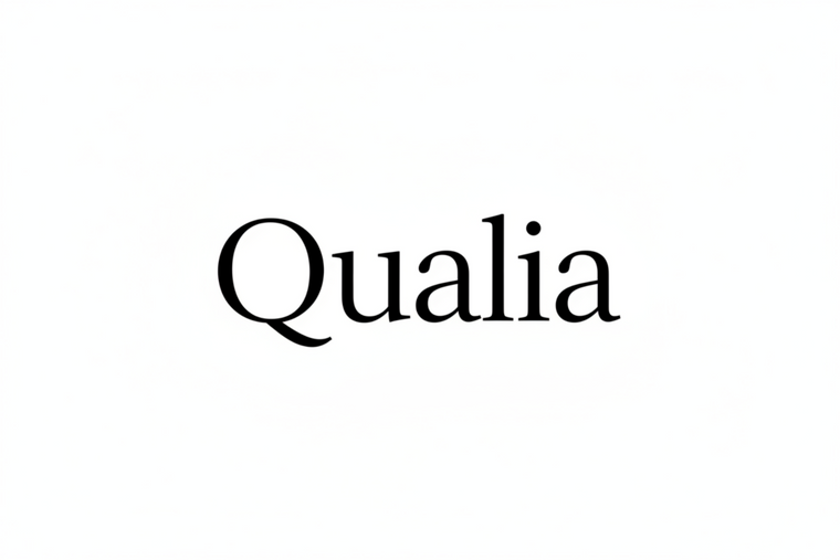 Qualia en Negro imagen limpia